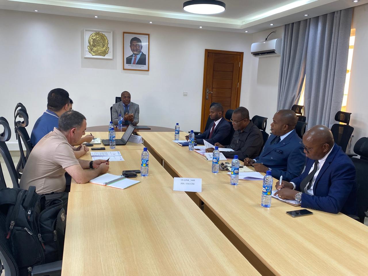 Secretary of State for Civil Aviation Maritime and Port Sector working at Soyo Port